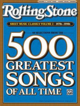Paperback Rolling Stone Sheet Music Classics, Volume 2: 1970s-1990s Book