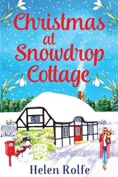 Paperback Christmas at Snowdrop Cottage [Large Print] Book