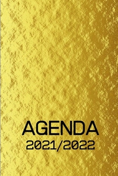 Paperback Agenda 2021/2022: Planner-Organisateur-Semainier. Août 2021 À Août 2022. 135 Pages, Format 6/9. [French] Book