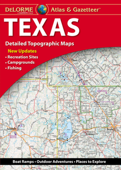 Map Delorme Atlas & Gazetteer: Texas Book