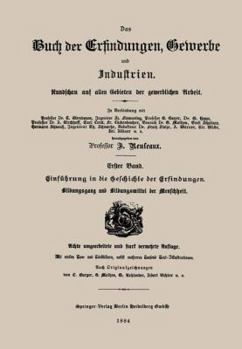 Paperback Einführung in Die Geschichte Der Erfindungen: Bildungsgang Und Bildungsmittel Der Menschheit [German] Book