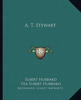 Paperback A. T. Stewart Book