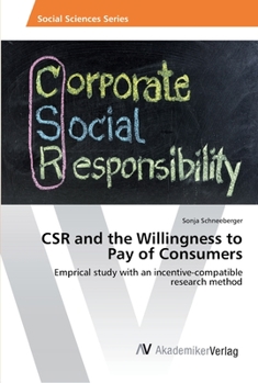 Paperback CSR and the Willingness to Pay of Consumers Book