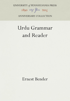 Hardcover Urdu Grammar and Reader Book