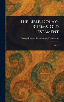 Hardcover The Bible, Douay-Rheims, Old Testament Book