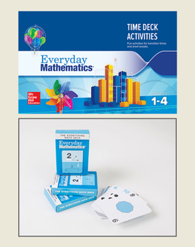 Hardcover Everyday Math 4 Time Activity Pack Book