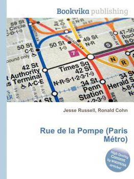 Paperback Rue de la Pompe (Paris M Tro) Book