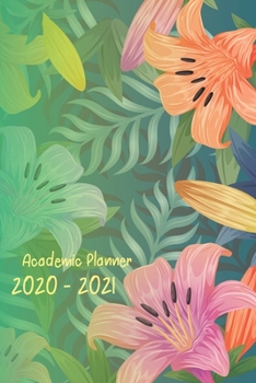 2020-2021 Monthly Planner: Academic Weekly & Monthly Pocket Calendar Schedule Organizer, 6" x 9", 148 Pages