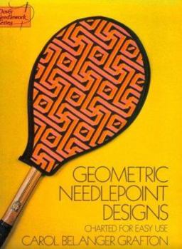 Paperback Geometric Needlepoint Designs: Charted for Easy Use Book