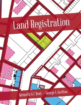 Paperback Land Registration Book