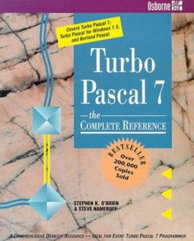 Paperback Turbo Pascal 7: The Complete Reference Book