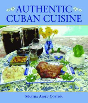 Hardcover Authentic Cuban Cuisine Book