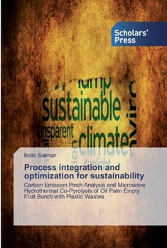 Paperback Process integration and optimization for sustainability Book