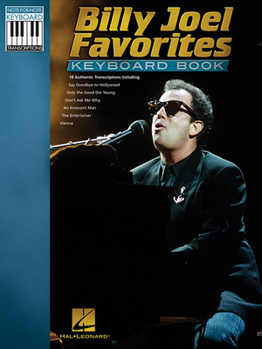 Paperback Billy Joel Favorites Keyboard Book