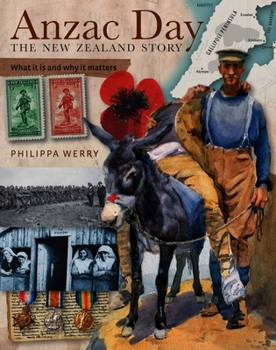 Paperback Anzac Day: The New Zealand Story Book
