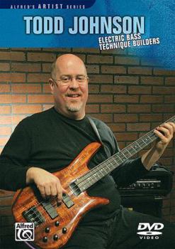 Paperback Todd Johnson Electric Bass Technique Builders Book