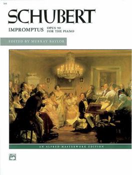 Paperback Schubert -- Impromptus, Op. 90 (Alfred Masterwork Edition) Book