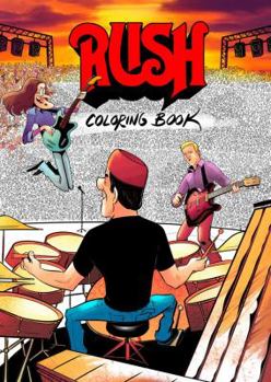 Paperback Rush Coloring Book