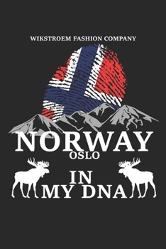 Paperback Wikstroem - Notes: Norway Oslo my DNA Fingerprint - Notebook 6x9 dot grid Book