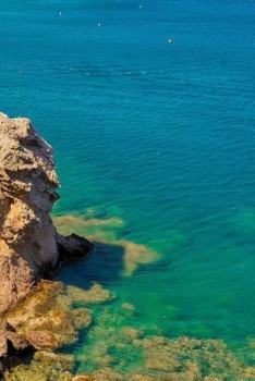 Paperback Notebook Crete Greece the Cliffs and Ocean Book