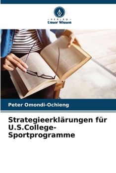 Paperback Strategieerklärungen für U.S.College-Sportprogramme [German] Book