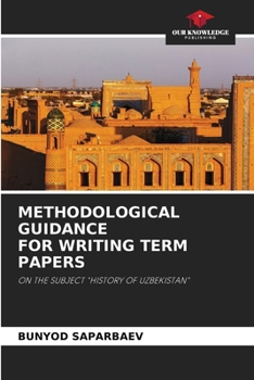 Paperback Methodological Guidance for Writing Term Papers Book