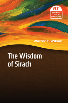 Hardcover The Wisdom of Sirach Book