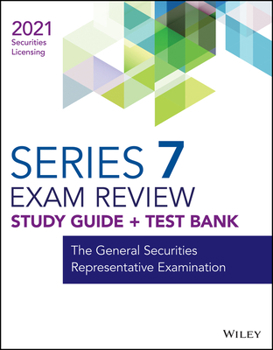 Paperback Wiley Series 7 Securities Licensing Study Guide + Test Bank Book