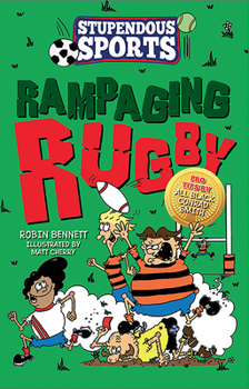 Paperback Rampaging Rugby Book