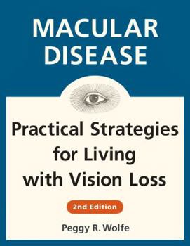 Paperback Macular Disease: Practical Strategies for Living with Vision Loss [Large Print] Book