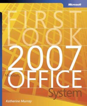 Paperback First Look 2007 Microsoft® Office System Book