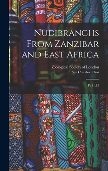 Hardcover Nudibranchs From Zanzibar and East Africa: Pt 11.15 Book