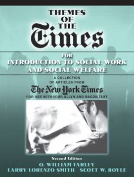 Paperback Themes of the Times for Introduction to Social Work and Social Welfare Book