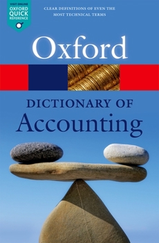 Paperback A Dictionary of Accounting Book