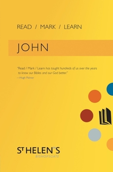 Paperback Read Mark Learn: John: A Small Group Bible Study Book