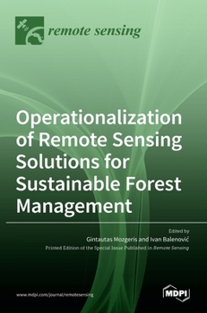Hardcover Operationalization of Remote Sensing Solutions for Sustainable Forest Management Book