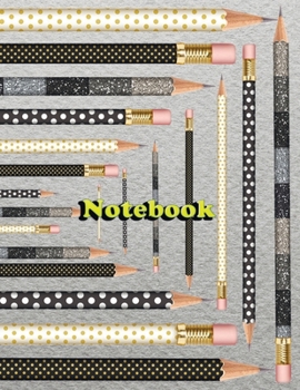 Notebook: Pencils Kingdom 11 Notebook; Lined Notebook Journal, Ruled notebook college - 120 Pages - Large (8.5 x 11 inches)
