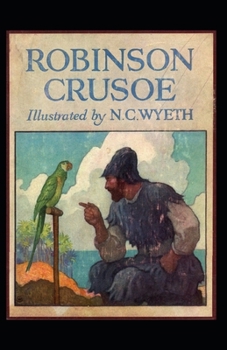 Paperback Robinson Crusoe Illustrated Book