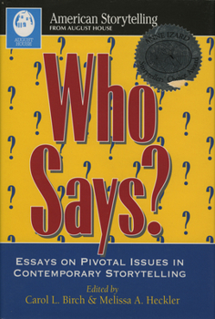 Hardcover Who Says? Book