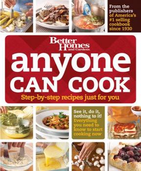 Ring-bound Anyone Can Cook: Step-By-Step Recipes Just for You Book