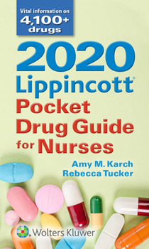 Paperback 2020 Lippincott Pocket Drug Guide for Nurses Book