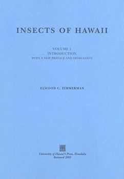 Paperback Insects of Hawaii, Volume 1: Introduction, with a New Preface and Dedication Book