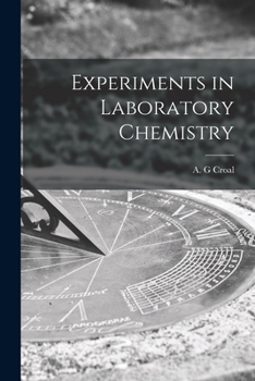 Paperback Experiments in Laboratory Chemistry Book