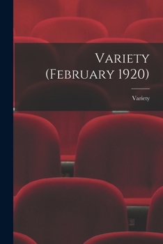 Paperback Variety (February 1920) Book