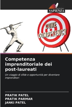 Paperback Competenza imprenditoriale dei post-laureati [Italian] Book