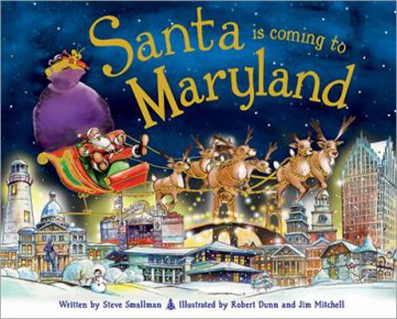 Hardcover Santa Is Coming to Maryland Book