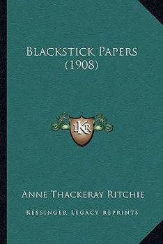 Paperback Blackstick Papers (1908) Book