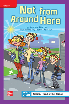 Spiral-bound Reading Wonders Leveled Reader Not from Around Here: Ell Unit 3 Week 1 Grade 4 Book