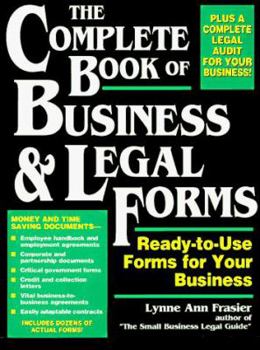 Paperback The Complete Book of Business and Legal Forms Book