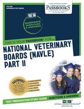 Paperback National Veterinary Boards (Nbe) (Nvb) Part II - Pharmacology, Therapeutics, Parasitology, Hygiene (Ats-50b): Passbooks Study Guide Book